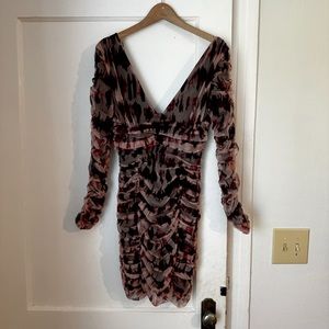 Zara Ruched Dress Mini